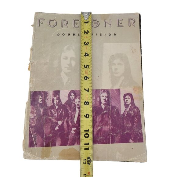 Foreigner Double Vision Sheet Music Book 10 Songs Warner Bros 1978 Vintage - Picture 11 of 12